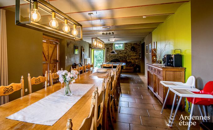 Cosy holiday house in Durbuy for 18 persons