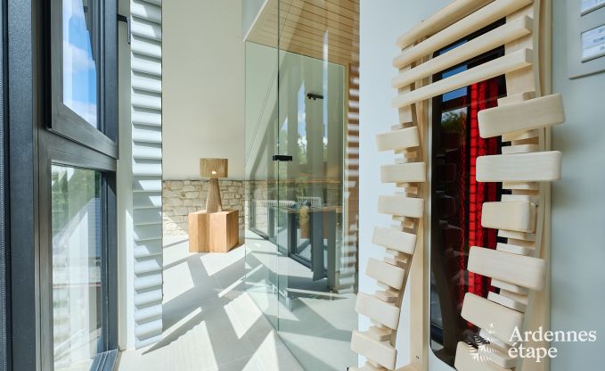 Luxury holiday home Durbuy for 9 people with sauna and ptanque court