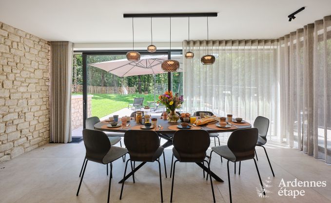 Luxury holiday home Durbuy for 9 people with sauna and ptanque court