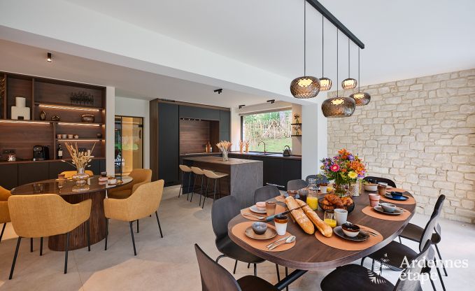 Luxury holiday home Durbuy for 9 people with sauna and ptanque court