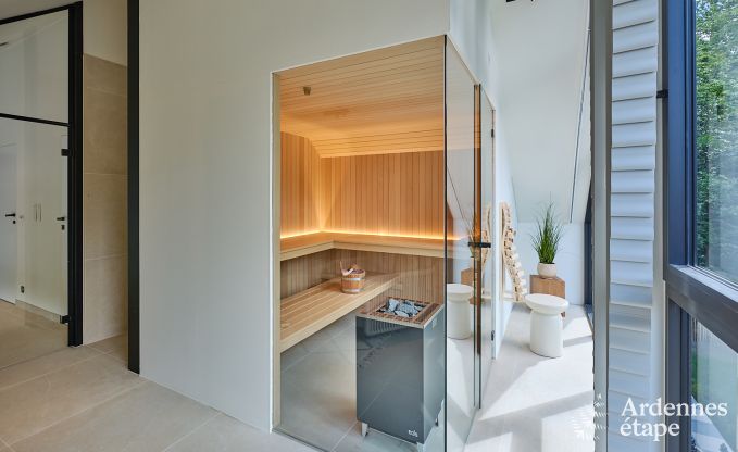 Luxury holiday home Durbuy for 9 people with sauna and ptanque court