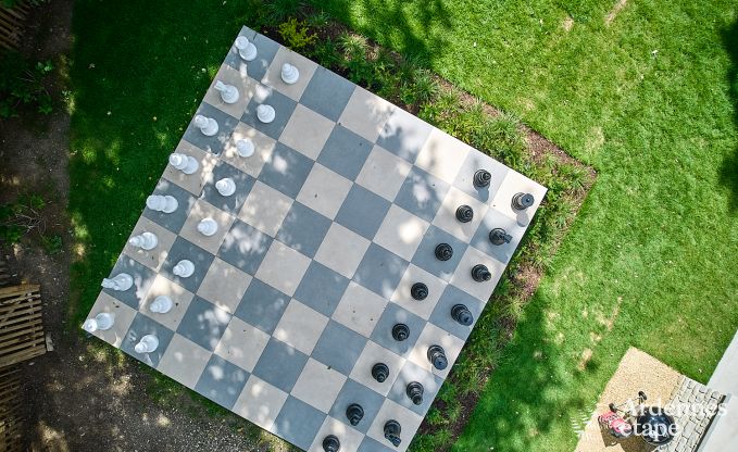 Luxury holiday home Durbuy for 9 people with sauna and ptanque court