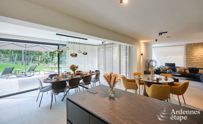 Luxury holiday home Durbuy for 9 people with sauna and ptanque court