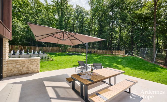 Luxury holiday home Durbuy for 9 people with sauna and ptanque court
