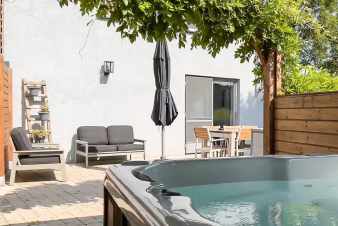 Holiday home in Durbuy for 9 people in the Ardennes