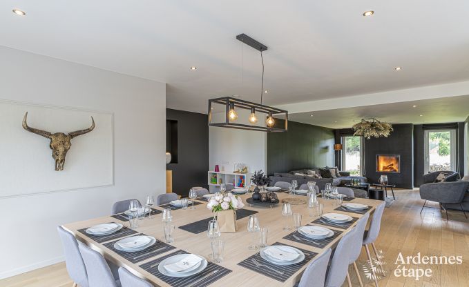 Holiday cottage in Durbuy for 14 persons in the Ardennes