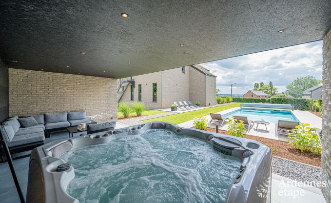 Holiday cottage in Durbuy for 14 persons in the Ardennes
