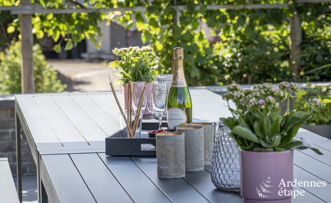 Holiday cottage in Durbuy for 14 persons in the Ardennes