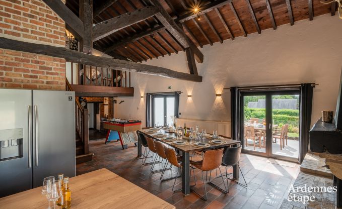 Holiday cottage in Durbuy for 10/12 persons in the Ardennes