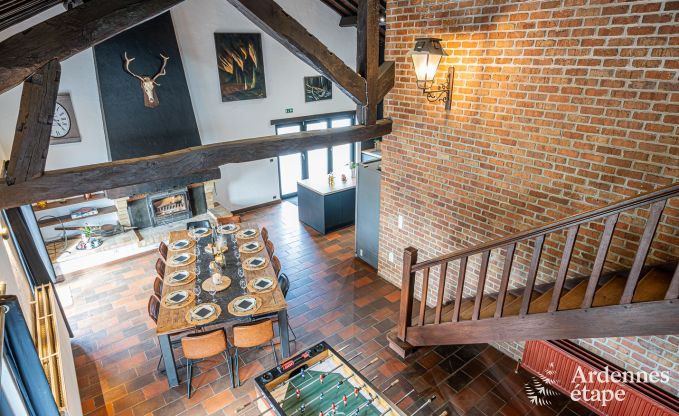 Holiday cottage in Durbuy for 10/12 persons in the Ardennes