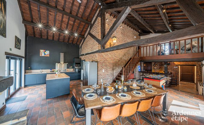 Holiday cottage in Durbuy for 10/12 persons in the Ardennes