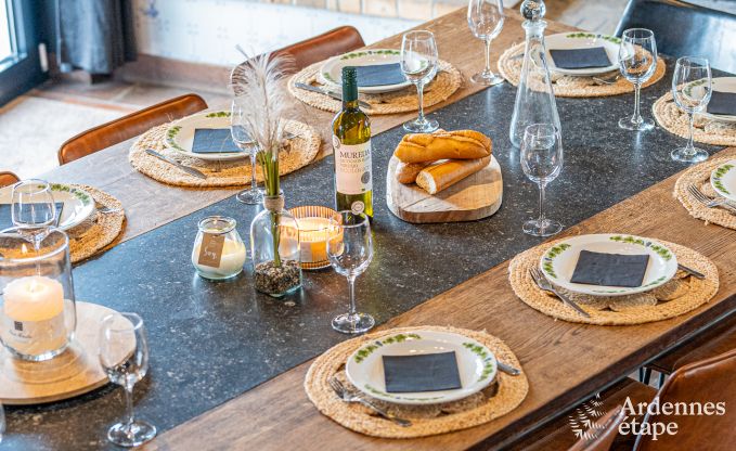 Holiday cottage in Durbuy for 10/12 persons in the Ardennes