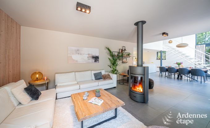 Spacious villa for 8 people in Durbuy with sauna, hot tub and private garden
