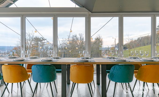 Luxury villa in Durbuy for 14 persons in the Ardennes