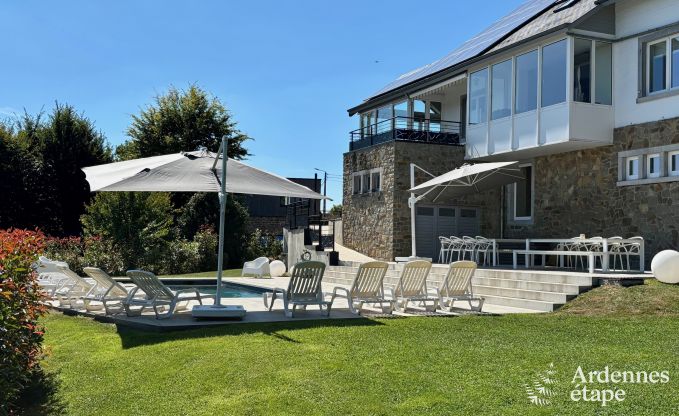 Luxury villa in Durbuy for 14 persons in the Ardennes