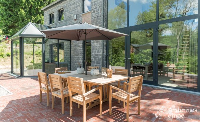 Luxury villa in Durbuy for 8 persons in the Ardennes