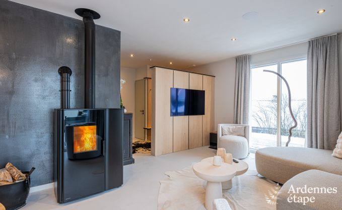 Luxury villa in Durbuy: enjoy wellness, art and nature for 8 people