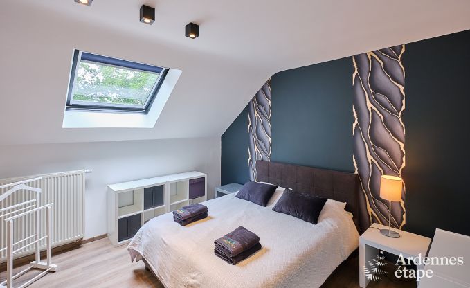 Luxevilla in Durbuy for 8 people with jacuzzi, sauna, covered terrace and private garden