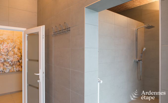 Luxury villa in Durbuy: accommodation for 15 people with pool, spa, and nature in the Ardennes