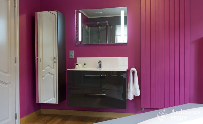 Luxury villa in Durbuy: accommodation for 15 people with pool, spa, and nature in the Ardennes