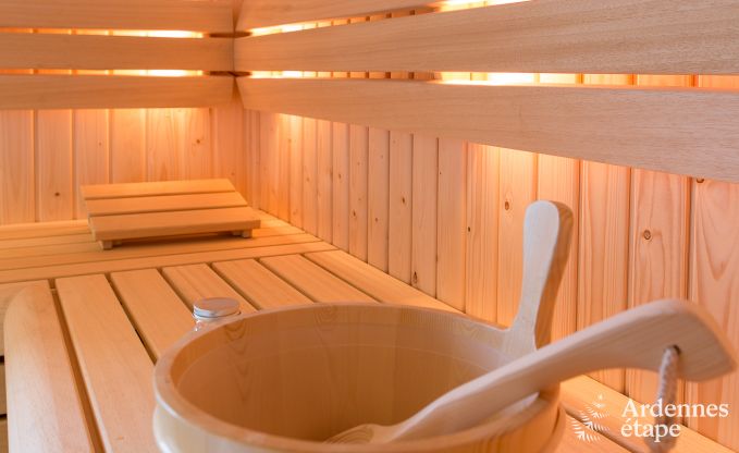 Luxury villa in Durbuy: accommodation for 15 people with pool, spa, and nature in the Ardennes