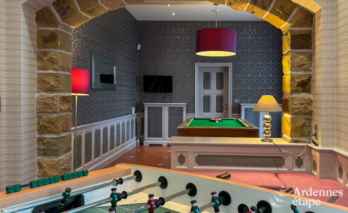 Luxury villa in Durbuy: accommodation for 15 people with pool, spa, and nature in the Ardennes