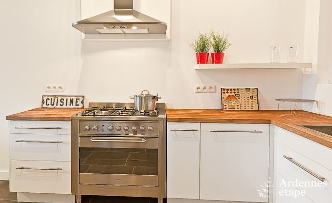 Holiday cottage in Durbuy for 15 persons in the Ardennes