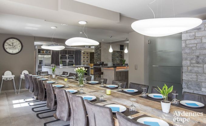 Holiday cottage in Durbuy for 22 persons in the Ardennes