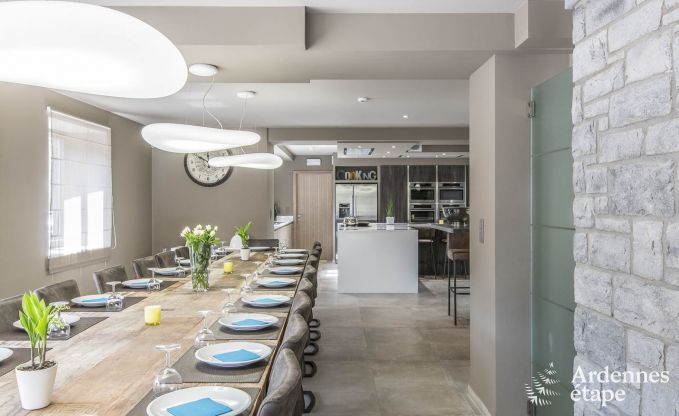 Holiday cottage in Durbuy for 22 persons in the Ardennes