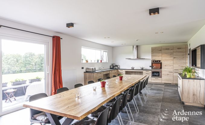 Holiday cottage in Durbuy for 16 persons in the Ardennes
