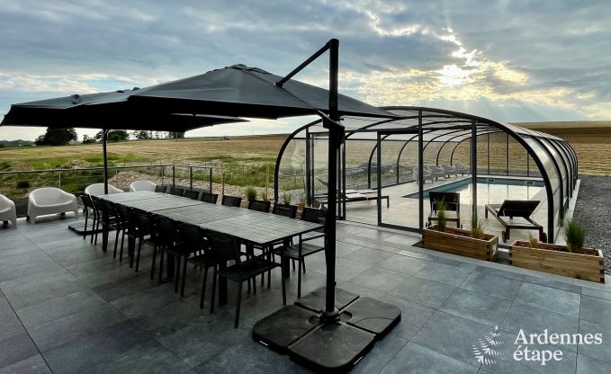 Holiday cottage in Durbuy for 16 persons in the Ardennes