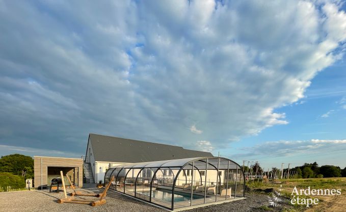 Holiday cottage in Durbuy for 16 persons in the Ardennes