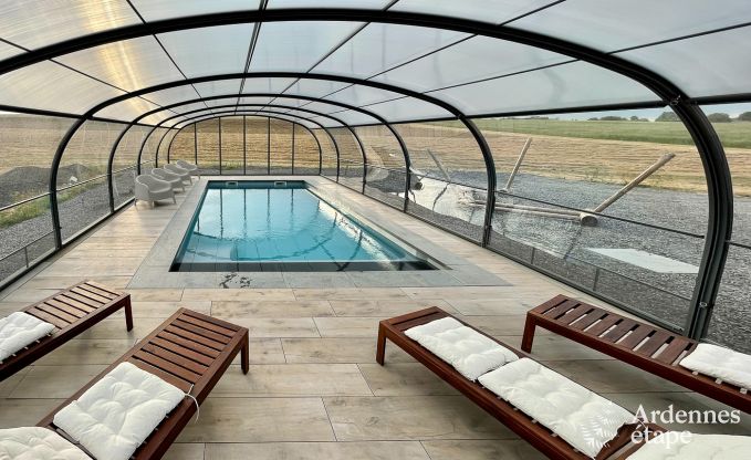 Holiday cottage in Durbuy for 16 persons in the Ardennes