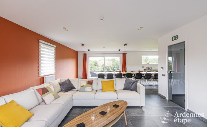 Holiday cottage in Durbuy for 16 persons in the Ardennes