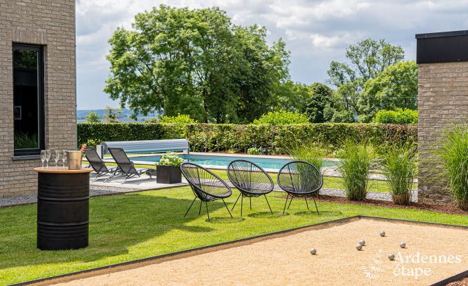 Holiday cottage in Durbuy for 14 persons in the Ardennes