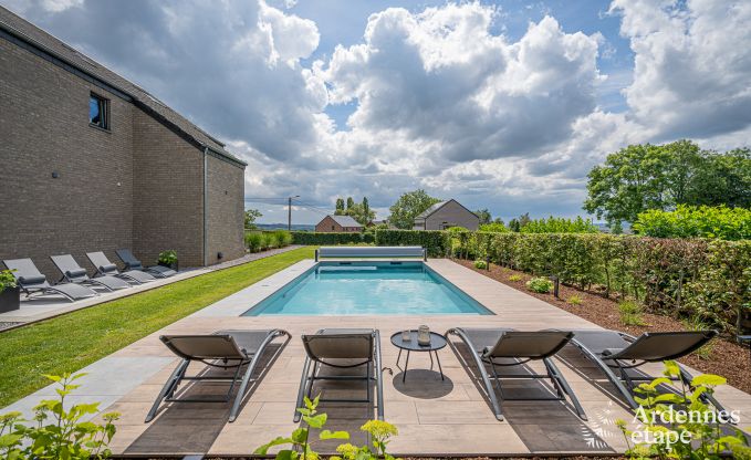 Holiday cottage in Durbuy for 14 persons in the Ardennes