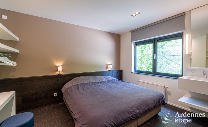 Spacious villa for 8 people in Durbuy with sauna, hot tub and private garden
