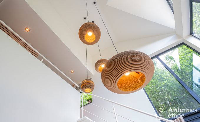 Spacious villa for 8 people in Durbuy with sauna, hot tub and private garden