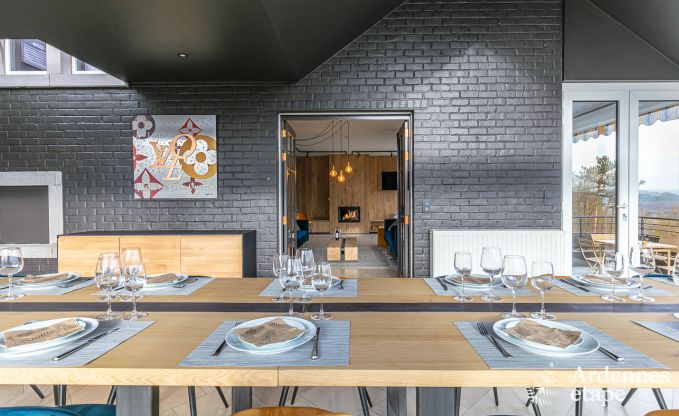 Luxury villa in Durbuy for 14 persons in the Ardennes
