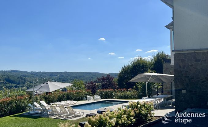 Luxury villa in Durbuy for 14 persons in the Ardennes