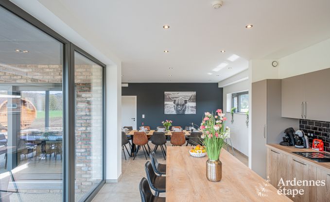 Luxury villa in Durbuy for 12 persons in the Ardennes