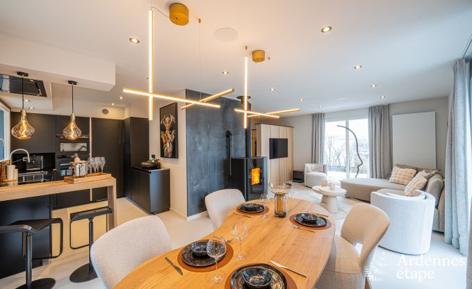 Luxury villa in Durbuy: enjoy wellness, art and nature for 8 people