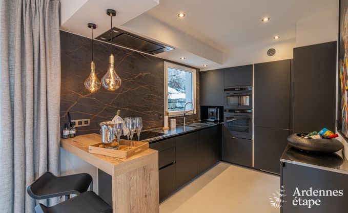 Luxury villa in Durbuy: enjoy wellness, art and nature for 8 people