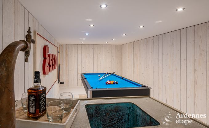 Luxury villa in Durbuy: enjoy wellness, art and nature for 8 people