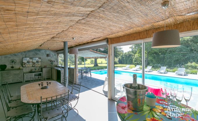 Luxury villa in Durbuy for 11 persons in the Ardennes