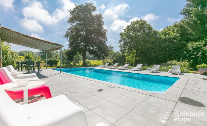 Luxury villa in Durbuy for 11 persons in the Ardennes