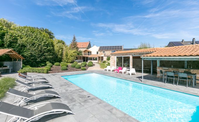 Luxury villa in Durbuy for 11 persons in the Ardennes