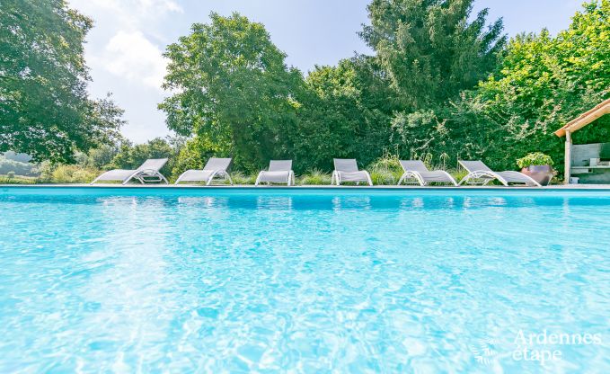 Luxury villa in Durbuy for 11 persons in the Ardennes