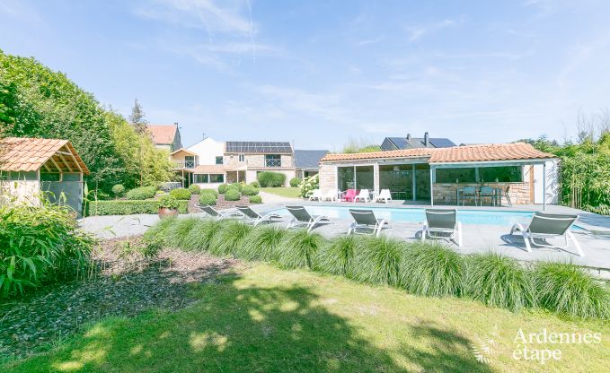 Luxury villa in Durbuy for 11 persons in the Ardennes