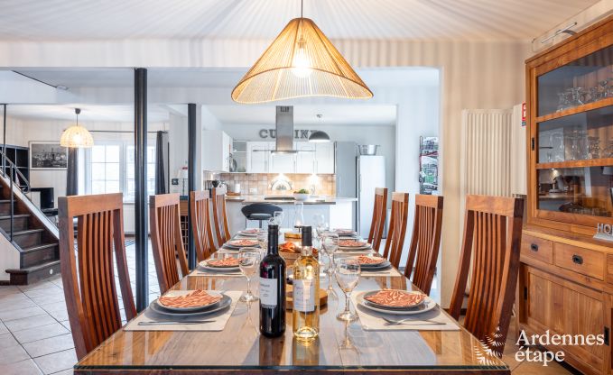 Luxury villa in Durbuy for 11 persons in the Ardennes